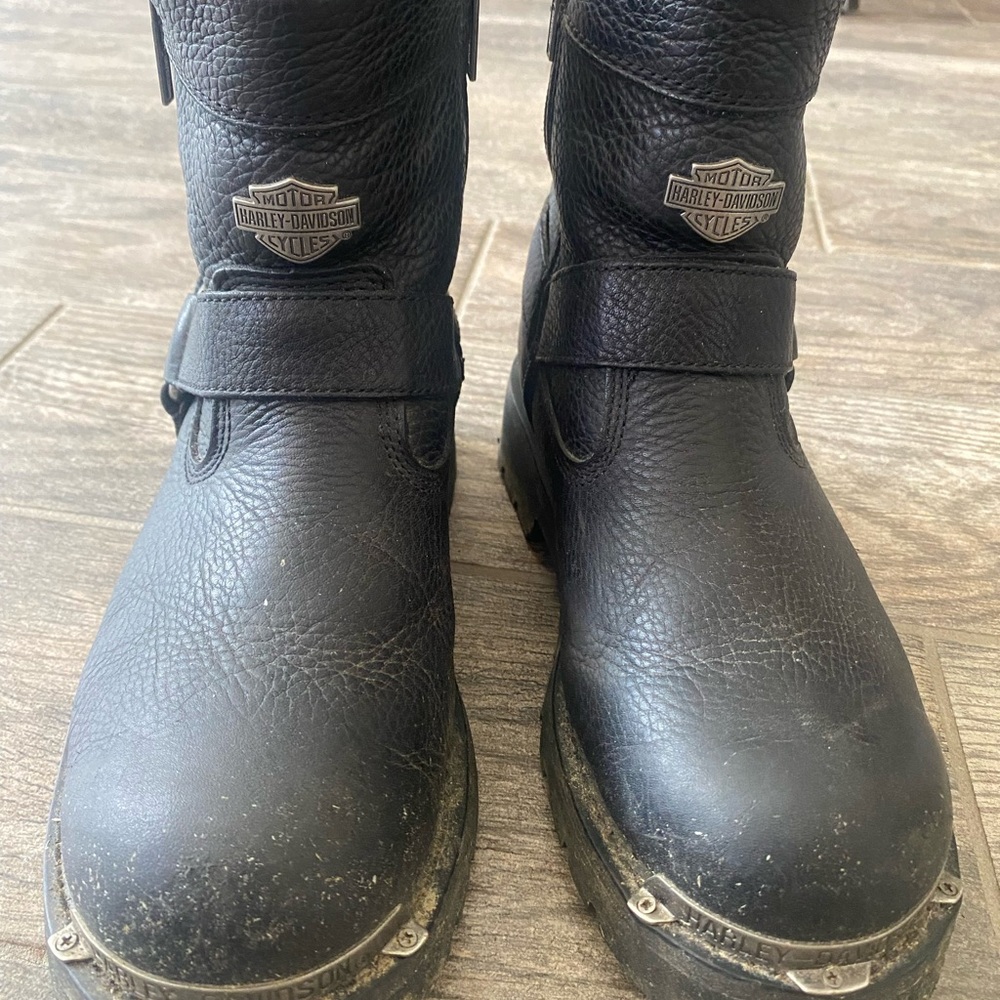 Harley-Davidson Black Riding Boots